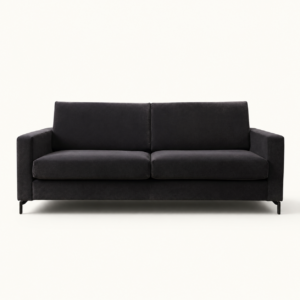 Black Velvet Sofa for event hire in london