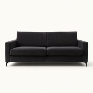 Black Velvet Sofa for event hire in london