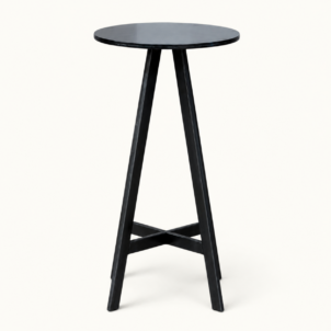 black bar stool for event hire in london