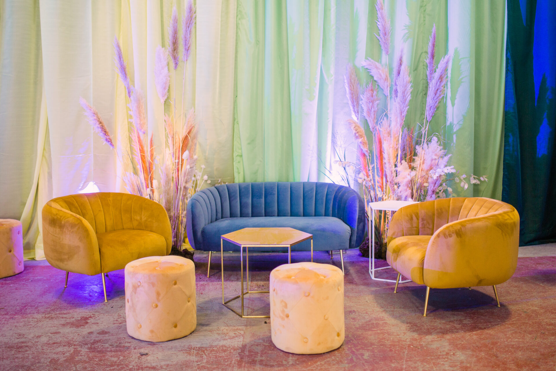 Dinky Sofa, Dusky Blue